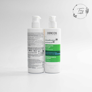 Dầu Gội 𝑫𝒆𝒓𝒄𝒐𝒔 Anti Dandruff màu xanh của Pháp | Làm Sạch Gàu, Hỗ Trợ Giảm Ngứa Dành Cho Da Dầu