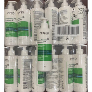 Dầu Gội 𝑫𝒆𝒓𝒄𝒐𝒔 Anti Dandruff màu xanh của Pháp | Làm Sạch Gàu, Hỗ Trợ Giảm Ngứa Dành Cho Da Dầu