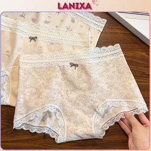 Quần lót nữ su đệm mút mỏng che chắn rãnh không đường may tàng hình co giãn tốt LANIXA L0523 -CB