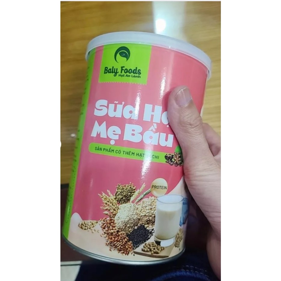 Sữa Hạt Ngũ Cốc Mẹ Bầu BalyFoods Bổ Sung Dưỡng Chất Cho Mẹ Bầu Giai Đoạn Thai Kỳ Lon 500g