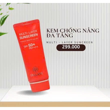 Chống nắng HALAVI Nhập khẩu Hàn chính ngạch chính hãng (Có hóa đơn VAT đầu vào đầy đủ)