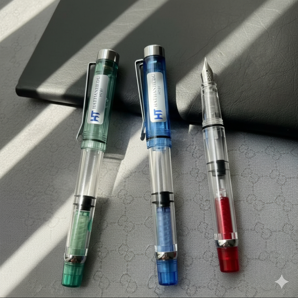 Bút Máy Luyện Chữ T-09 Viết Êm, Luyện Chữ Đẹp – Phù Hợp Bé Tiểu Học, tạo nét thanh đậm