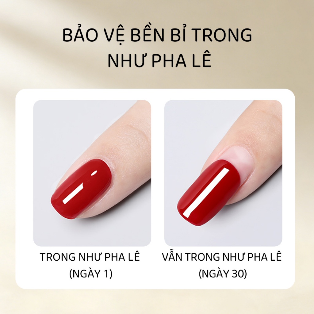 XEIJAYI 40ml - Large-capacity nail glass top gel,chống mài mòn và trầy xước, thích hợp cho tiệm nail và sử dụng tại nhà.