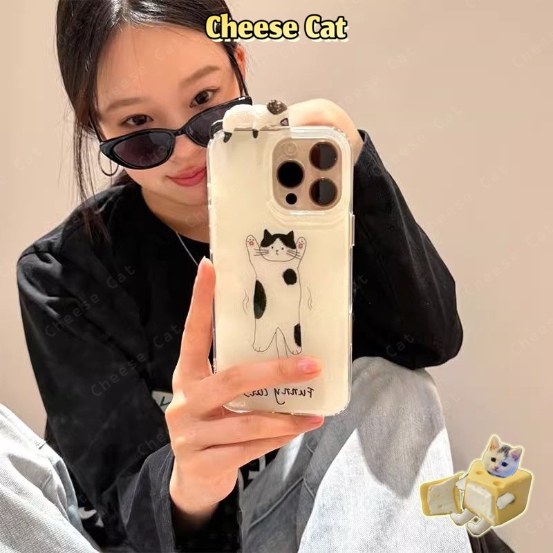 DIY Mèo Xiêm nằm trên ốp điện thoại di động Ốp điện thoại di động dễ thương cho iPhone 11 12 13 14 15 16 17 Pro Max 7 XR