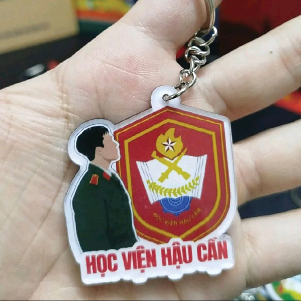 Móc Khoá Quân Đội, Bùa Thi Đỗ Bùa May Mắn Bùa Thi Đỗ Bùa Thi In Theo Yêu Cầu 2 Mặt Chất Liệu Mica Quà Tặng Đẹp - SakuMai
