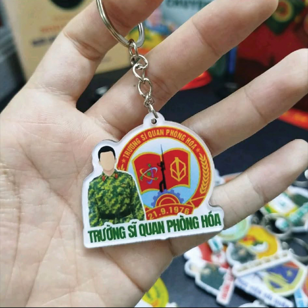 Móc Khoá Quân Đội, Bùa Thi Đỗ Bùa May Mắn Bùa Thi Đỗ Bùa Thi In Theo Yêu Cầu 2 Mặt Chất Liệu Mica Quà Tặng Đẹp - SakuMai
