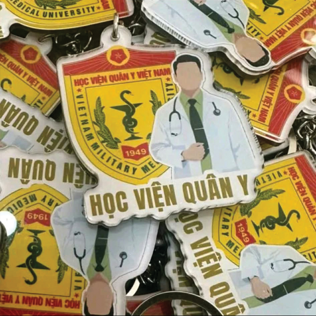Móc Khoá Quân Đội, Bùa Thi Đỗ Bùa May Mắn Bùa Thi Đỗ Bùa Thi In Theo Yêu Cầu 2 Mặt Chất Liệu Mica Quà Tặng Đẹp - SakuMai