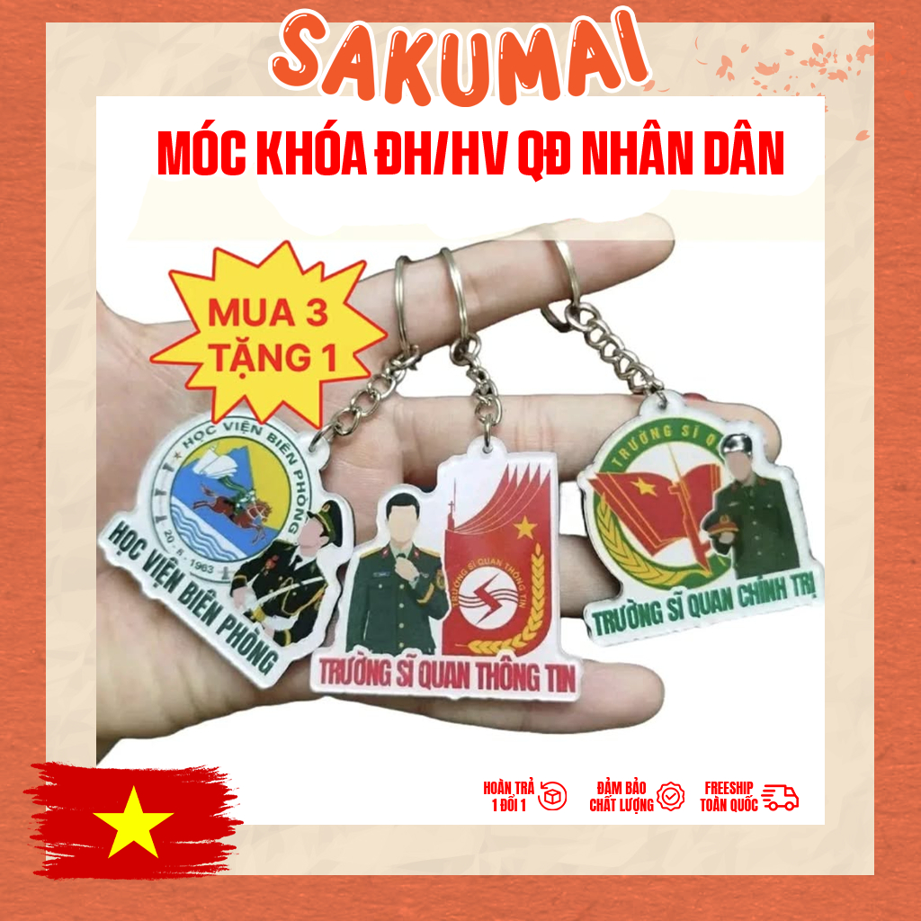 Móc Khoá Quân Đội, Bùa Thi Đỗ Bùa May Mắn Bùa Thi Đỗ Bùa Thi In Theo Yêu Cầu 2 Mặt Chất Liệu Mica Quà Tặng Đẹp - SakuMai