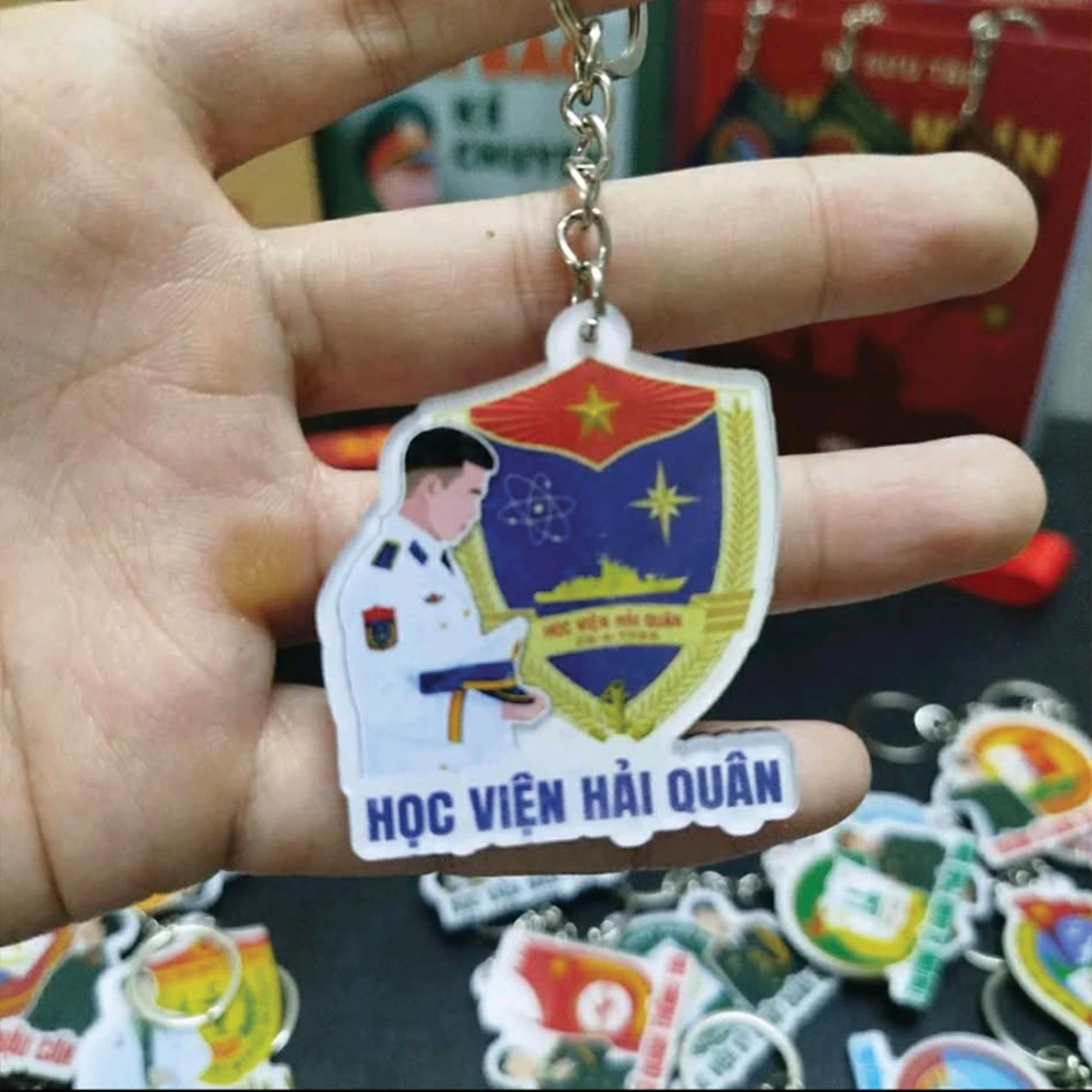 Móc Khoá Quân Đội, Bùa Thi Đỗ Bùa May Mắn Bùa Thi Đỗ Bùa Thi In Theo Yêu Cầu 2 Mặt Chất Liệu Mica Quà Tặng Đẹp - SakuMai
