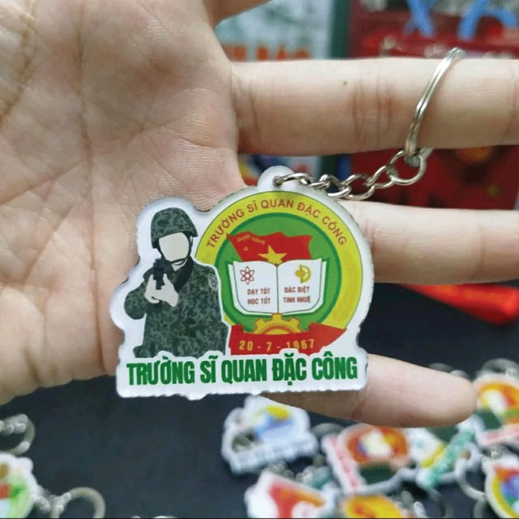 Móc Khoá Quân Đội, Bùa Thi Đỗ Bùa May Mắn Bùa Thi Đỗ Bùa Thi In Theo Yêu Cầu 2 Mặt Chất Liệu Mica Quà Tặng Đẹp - SakuMai