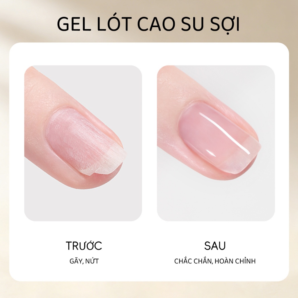 XEIJAYI 40ml - Gel phục hồi sợi dung tích lớn, dùng để phục hồi móng bị gãy hoặc hư tổn, thích hợp sử dụng trong salon.