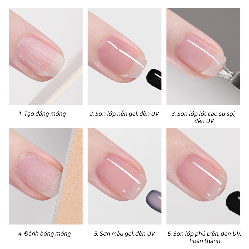 XEIJAYI 40ml - Gel phục hồi sợi dung tích lớn, dùng để phục hồi móng bị gãy hoặc hư tổn, thích hợp sử dụng trong salon.