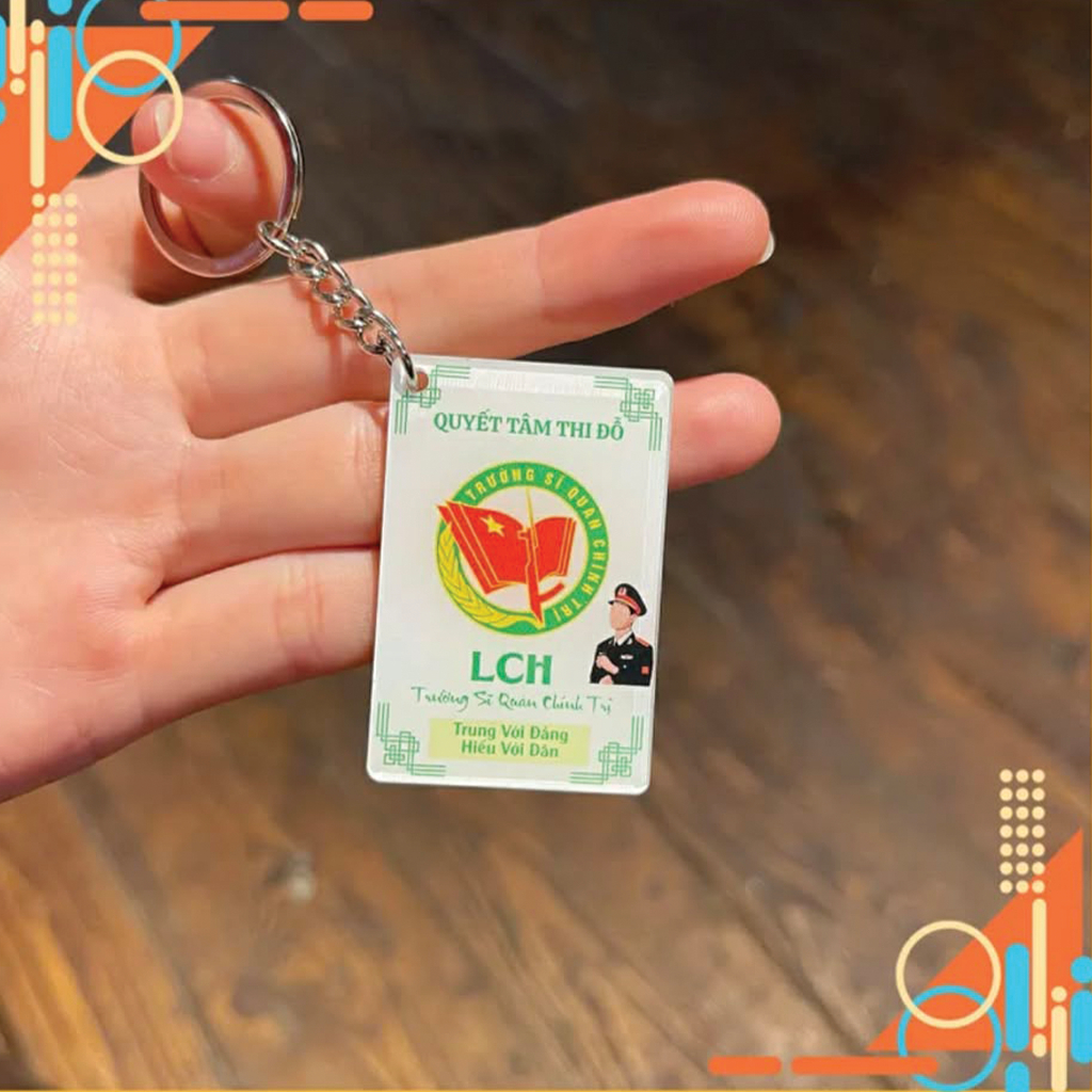 Móc Khoá Đại Học, Móc Khoá Logo Trường Đại Học Bùa May Mắn Bùa Thi Đỗ Bùa Thi In Theo Yêu Cầu 2 Mặt Quà Tặng - SakuMai