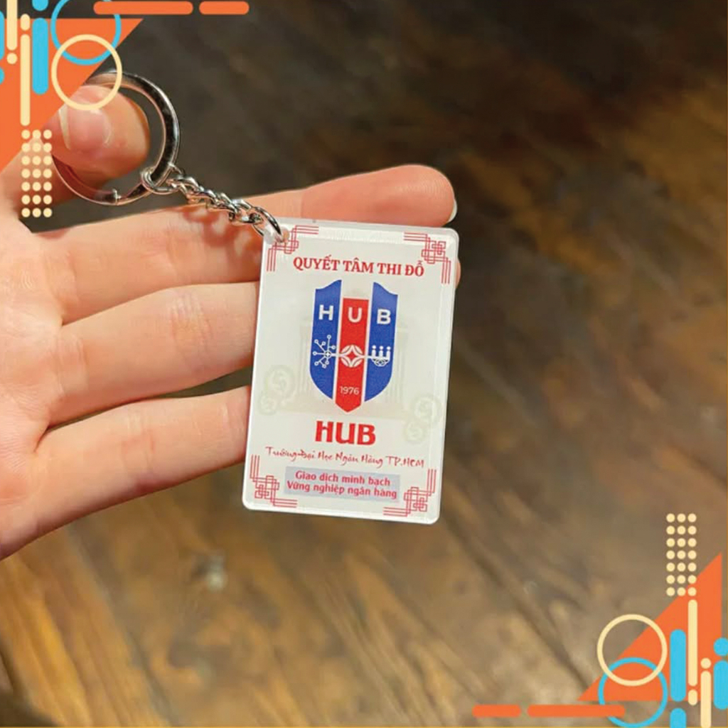 Móc Khoá Đại Học, Móc Khoá Logo Trường Đại Học Bùa May Mắn Bùa Thi Đỗ Bùa Thi In Theo Yêu Cầu 2 Mặt Quà Tặng - SakuMai