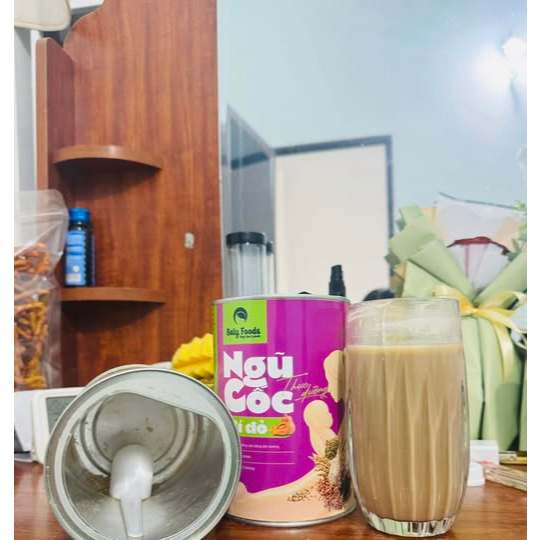 Sữa Hạt Ngũ Cốc Bí Đỏ BalyFoods Lợi Sữa Sau Sinh Giúp Mẹ Gọi Sữa Về Nhiều Hơn, Đặc Hơn Lon 500G
