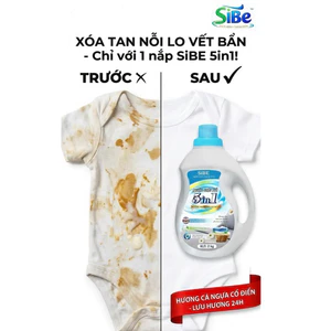 SiBE 5in1 lưu hương nước giặt chính hãng