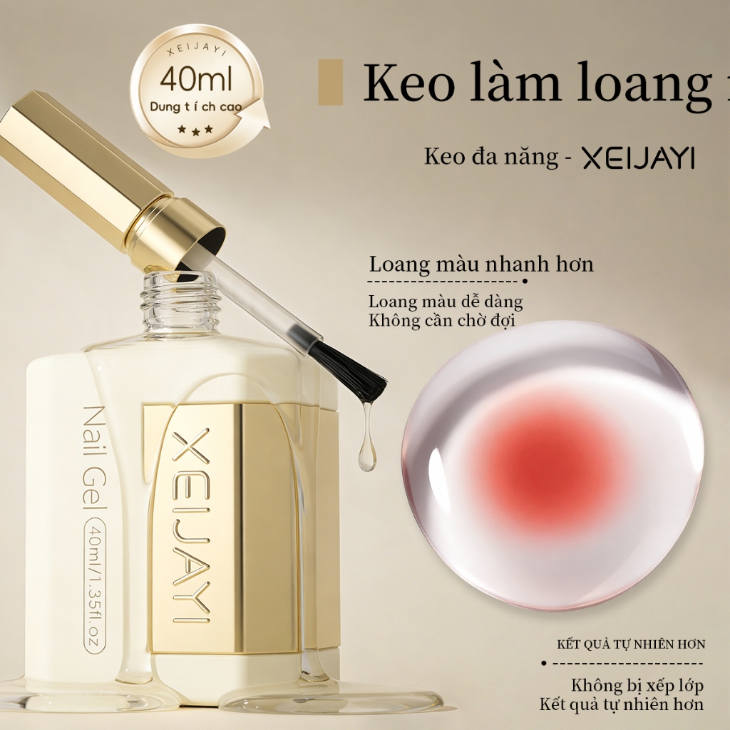 XEIJAYI làm móng nhanh chóng pha trộn tự nhiên pha trộn gel gradient gel thuốc nhuộm nước tự làm móng tay