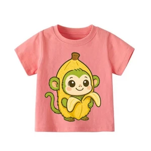 👕 Áo Thun Bé Gái mềm mịn thoáng mát in hình dễ thương 👕 AT617