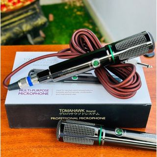 Micro karaoke có dây TOMAHAWK  âm thanh sắc nét, độ bền cao, mic hát nhẹ tiếng, trong dùng cho dàn karaoke.