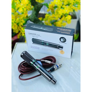 Micro karaoke có dây TOMAHAWK  âm thanh sắc nét, độ bền cao, mic hát nhẹ tiếng, trong dùng cho dàn karaoke.