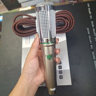 Micro karaoke có dây TOMAHAWK  âm thanh sắc nét, độ bền cao, mic hát nhẹ tiếng, trong dùng cho dàn karaoke.