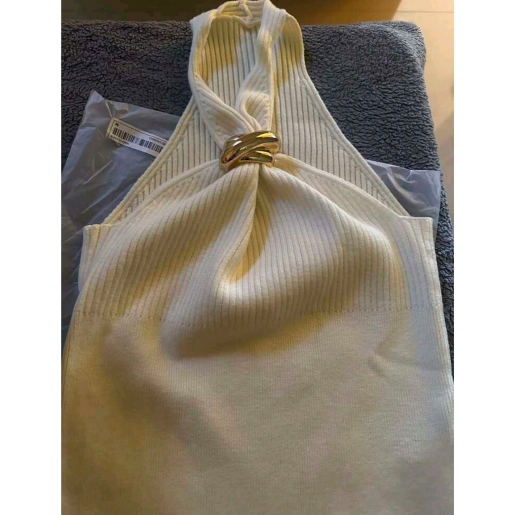 Áo yếm phối khóa kiểu ba lỗ chất liệu Viscose dệt kim dày mịn nhiều màu, sẵn 1M Đỏ (Order 8 ngày)