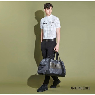 Túi Golf Boston Bag Rằn Ri Amazing Cre – Thiết Kế Đẳng Cấp, Sức Chứa Lớn, Chống Nước ( Amazing cre x Golfworldforall )
