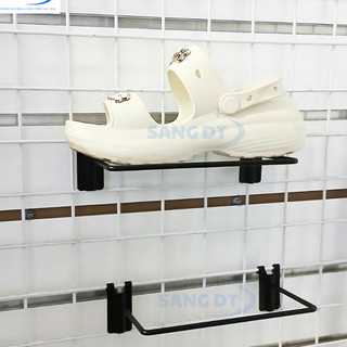 Combo 10 kệ trưng bày giày/dép cài lưới ô vuông <= 5cm,kích thước 10x18cm