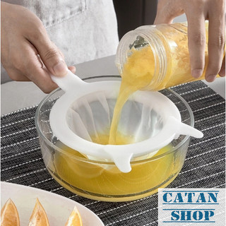 Ray Lọc Siêu Mịn Cao Cấp Lọc Sữa Đậu Nành Nước Ép Trái Cây Dầu Cặn Có Tay Cầm Tiện Lợi Cho Nhà Bếp