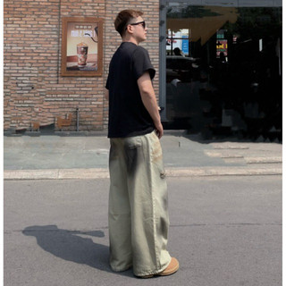 Quần Jean Cao Cấp D’KENDAL Ống Suông Rộng Unisex,Jean Dày Dặn Mềm Mịn Không Nhăn Xù,Đổ màu.Design By D’KENDALLocal Brand