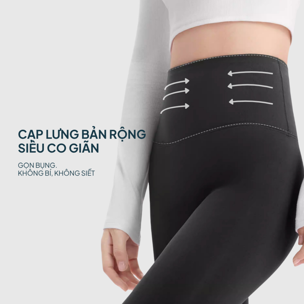 NEAU Quần Legging Yoga Gym Ống Loe Mỏng Thoáng & Lót Nỉ Cạp Cao Nâng Mông SL211/SL221 | BigBuy360 - bigbuy360.vn