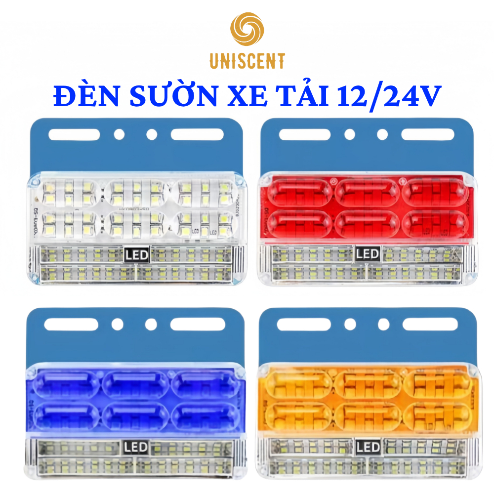 Đèn Sườn Xe Tải 5006/ Led Hông Xe Tải/ Led Sườn Xe Tải/ Đèn Hậu-Đèn Sườn Xe Tải 24v/ Đèn Xe Tải 5006