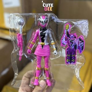 Fullbox Siêu nhân Power Rangers Dino hồng cao 15cm xuất xịn - Đồ chơi CUTE BEE