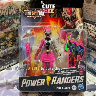 Fullbox Siêu nhân Power Rangers Dino hồng cao 15cm xuất xịn - Đồ chơi CUTE BEE