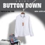 Áo sơ mi nam Button down thiết kế kiểu cổ Y luxury lụa. SMY1