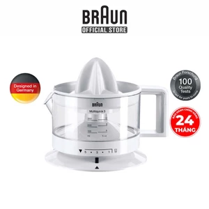 Máy ép vắt cam Braun CJ3000 - Công suất 20W - Dung tích 350ml - Bảo hành 24 tháng.