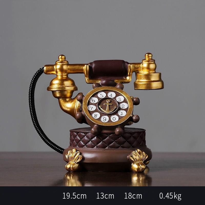 Bộ tượng các mẫu mô hình điện thoại decor nhà cửa