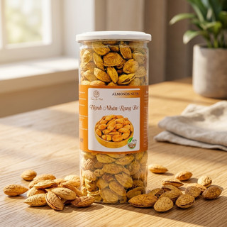 Hạnh Nhân Rang Bơ Giòn Béo Thơm Ngon 1 Kg – Ăn Liền Cao Cấp