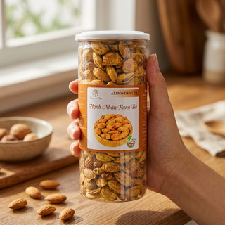 Hạnh Nhân Rang Bơ Giòn Béo Thơm Ngon 1 Kg – Ăn Liền Cao Cấp