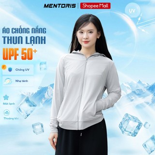Áo Chống Nắng Nữ Bigsize MENTORIS, Vải Thun Lạnh Cao Cấp Đạt UPF50+ Thiết Kế Thời Trang MCN01S