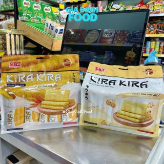 Bánh Gạo Sữa KIRA KIRA Thơm Ngon, Đậm Đà Hương Vị - Gói 240g