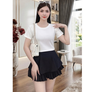 [Combo] Áo cộc tay gân tăm nữ cao cấp,ôm body co giãn 4 chiều mềm mịn,thời trang.