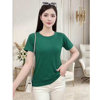 [Combo] Áo cộc tay gân tăm nữ cao cấp,ôm body co giãn 4 chiều mềm mịn,thời trang.