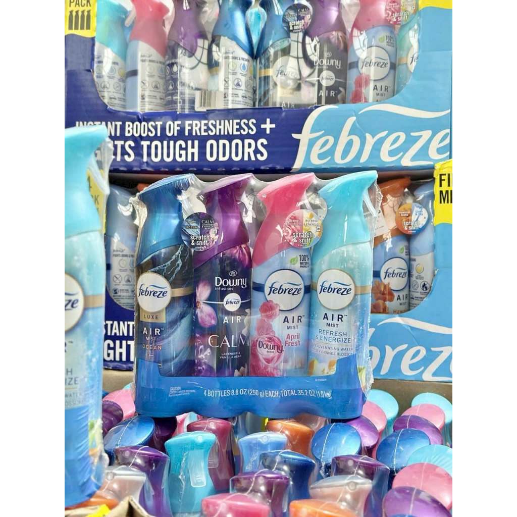 SET 4 chai XỊT THƠM PHÒNG FEBREZE AIR MỸ
