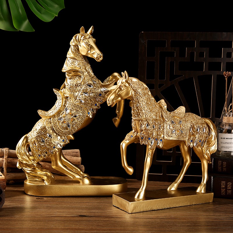 Bộ tượng các mẫu ngựa decor nhà cửa- quà tặng tân gia ý nghĩa
