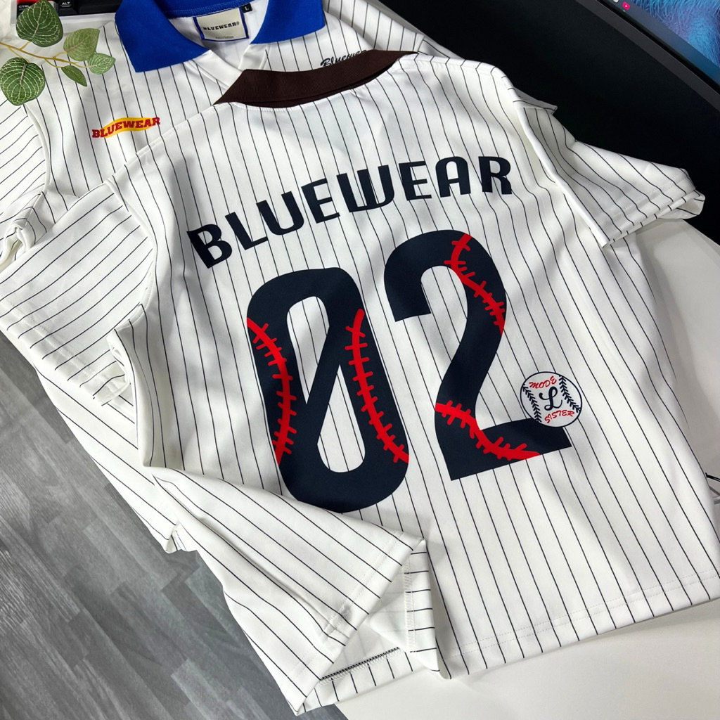 Áo Polo Phối Sọc 02 form boxy dáng rộng áo thun jersey thể thao, phong cách trẻ trung, streetwear, năng động