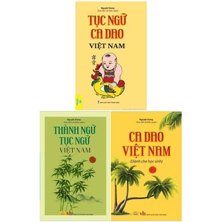 Sách - Combo 3 cuốn Thành Ngữ, Tục Ngữ và Ca Dao Việt Nam - ndbooks