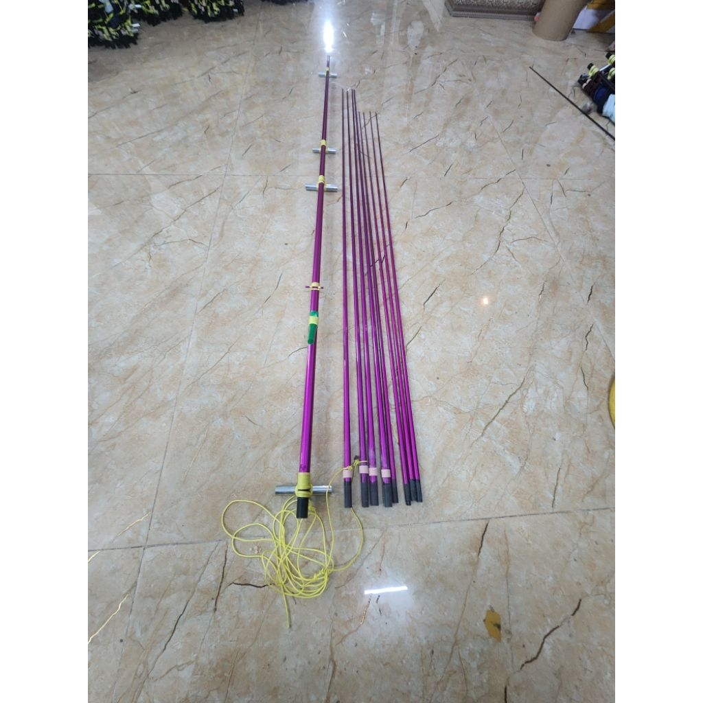 💥 Khung diều 2.5m tím víp. Mẹ bồng con 💥