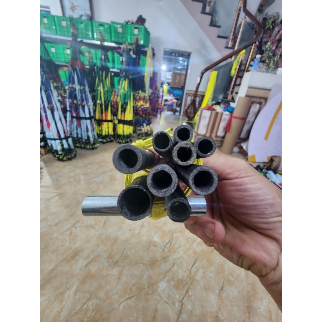 💥 Khung diều 2.5m tím víp. Mẹ bồng con 💥