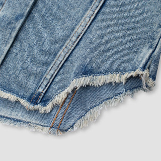 MIDDUA - SET váy DENIM GỒM VJ055 và GIlet07 bán tách lẻ món